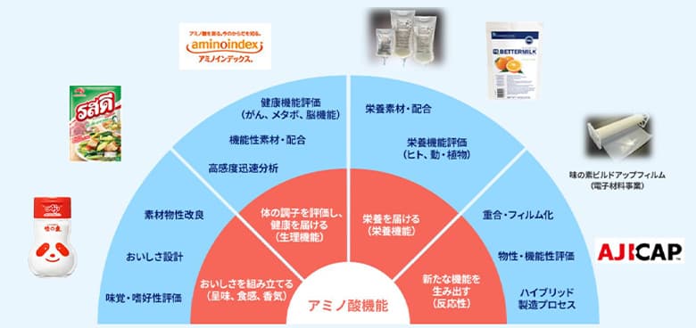 味の素社のアミノ酸研究