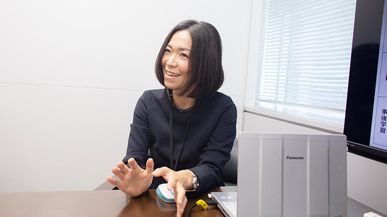 グローバルコミュニケーション部企画管理G 蛭田聡子氏