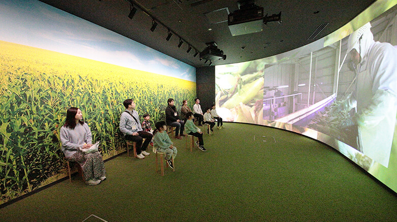 巨大な「スープシアター」は、大人も魅了する