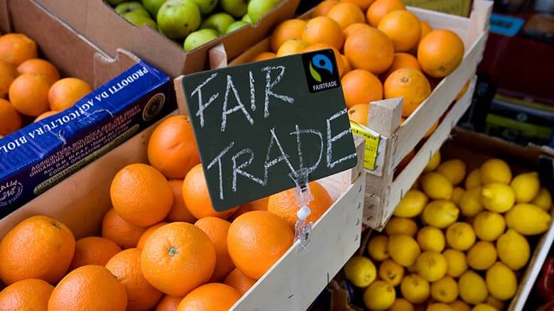 フェアトレードの果物