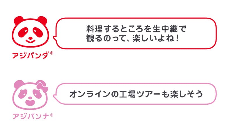 アジパンダとアジパンナ