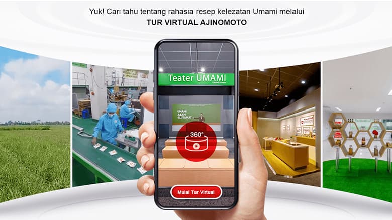 インドネシア味の素社バーチャル工場見学